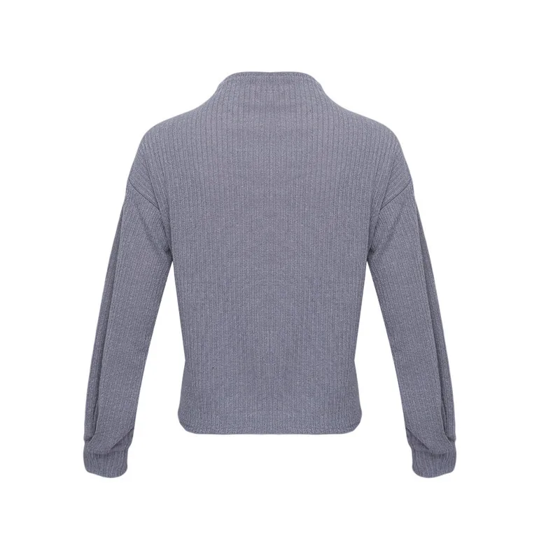 

PADEGAO Bigsweety Women Lantern Sleeve Half Turtleneck Autumn Female Tops Sweater Clothes Fashion Korean Tops 5 Colors PDG190