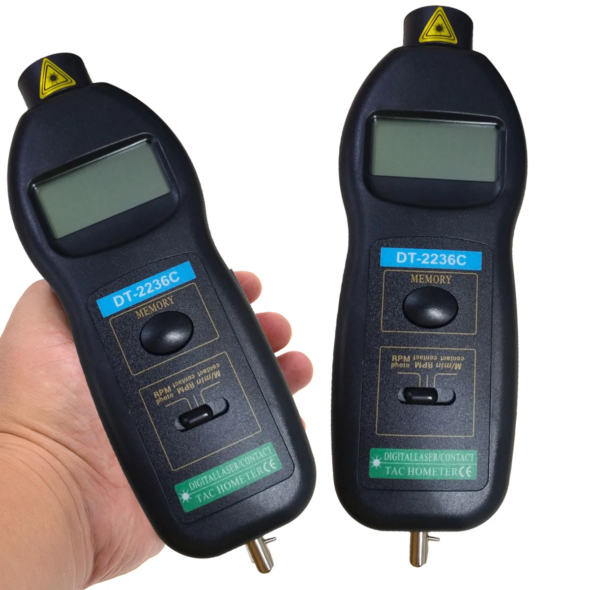 

Цифровой тахометр DT2236C, Бесконтактный детектор скорости
