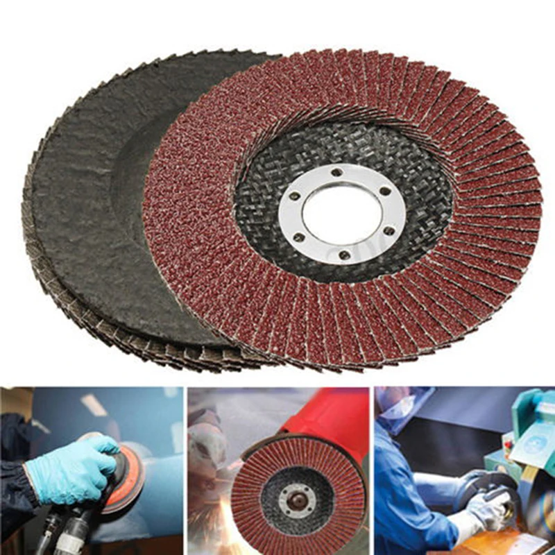 

Professional Flap Discs 115mm 4.5 Inch Sanding Discs 60 Grit Grinding Wheels Blades For Angle Grinder 1pcs