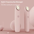 RF Радио Частота RF Eye массажер для лица кожи крем для лица против морщин и темных кругов под глазами удалить массажер электрический обогрев вибрации Массажная ручка