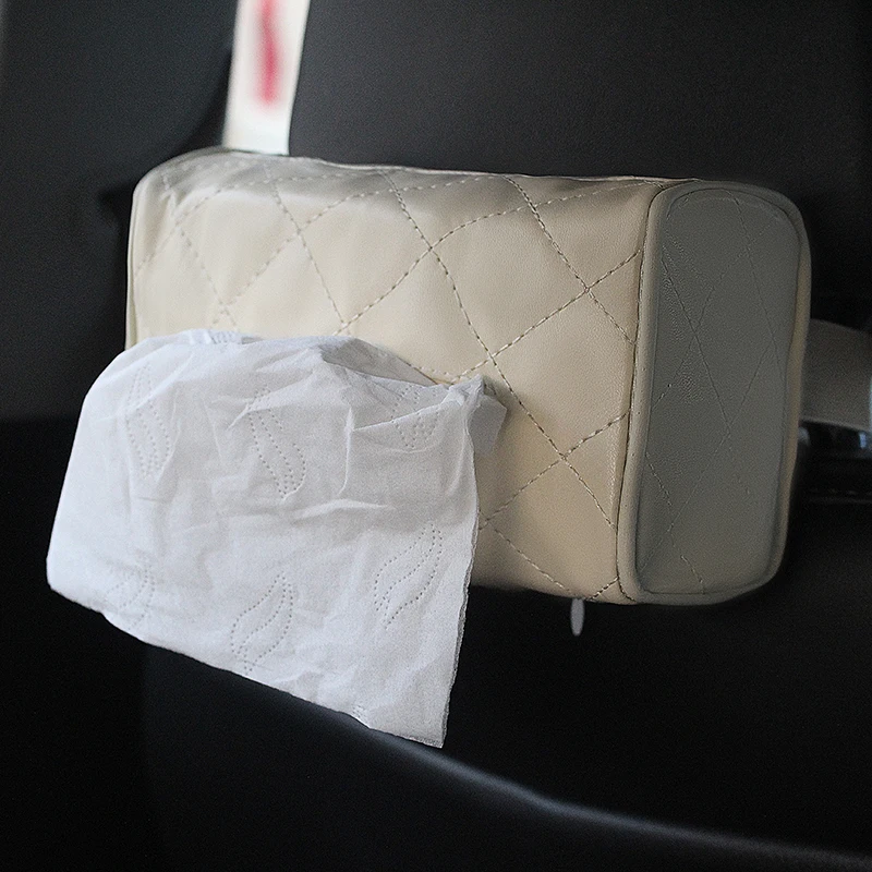 JASSE коробка для салфеток из искусственной кожи автомобиля держатель