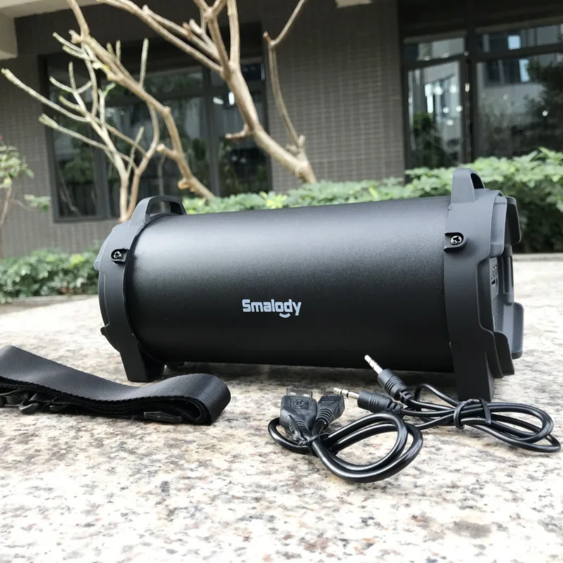 

protable Wireless Speaker High Power Speaker Outdoor Subwoofer Creative Receipt USB protable Speaker with Lanyard