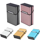 1 шт., Карманный чехол для сигарет из алюминиевого сплава