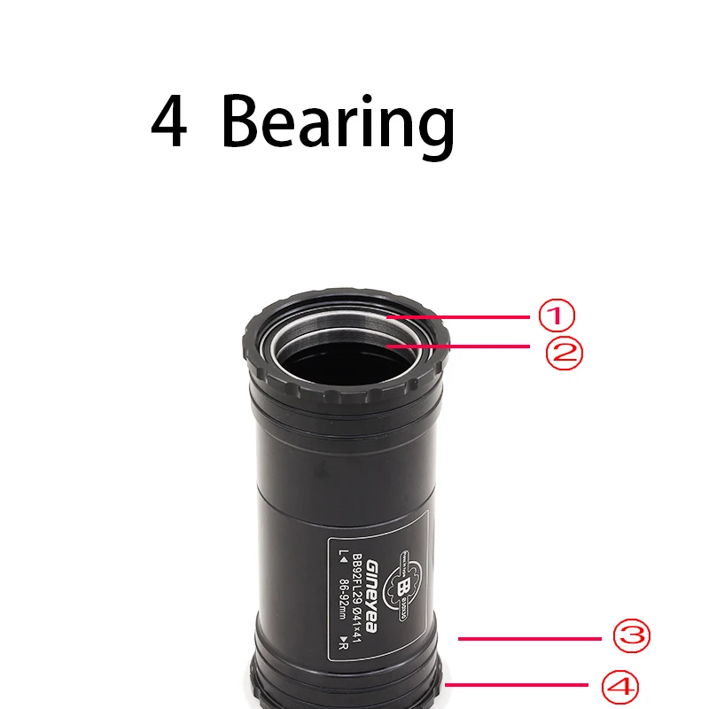 Кронштейны BB86 BB92DUB PF41DUB с 4 подшипниками для шоссейного велосипеда рама рамы