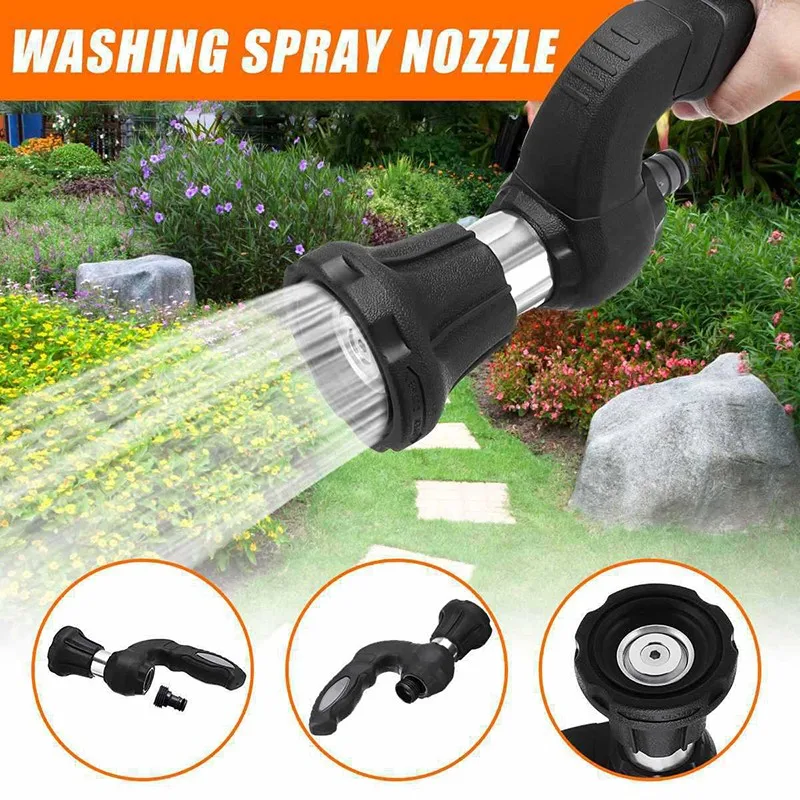 

Pressurized Water Gun Sprayers Hose Blaster Fireman Nozzle Lawn Garden Super Powerful Home Original Car Washing