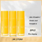 Отбеливающая, увлажняющая, антиоксидантная Сыворотка для лица, 3 шт., 20% Витамин C + E, с Феруловой кислотой, отбеливающая, увлажняющая, осветляющая, уход за порами