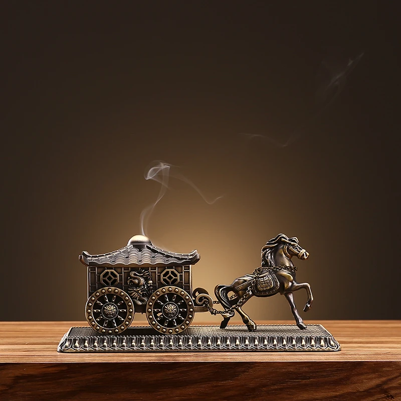 

Creative Incense Burner Sandalwood Ornaments Retro Tea Ceremony Incense Burner Large Difusor Aromaterapia Home Decor DJ60XL