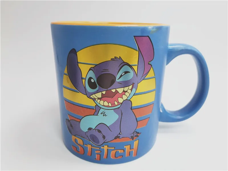 Керамические кружки для воды Disney Mark Stitch Cartoon завтрака большой вместимости|Кружки|