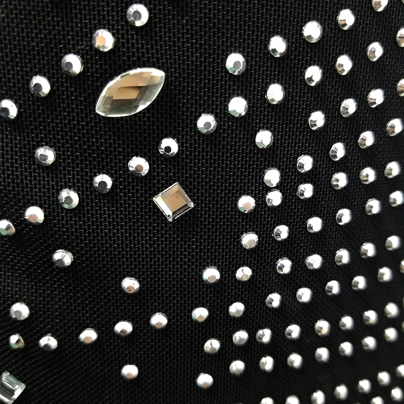 

Tube top summer 2019 women's bandage dress luxury beaded hot diamond tube top dress bodycon party mini sexy dress