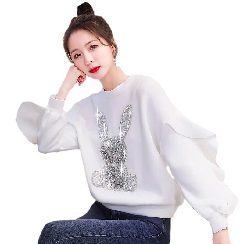 

Round neck sweater girl A643