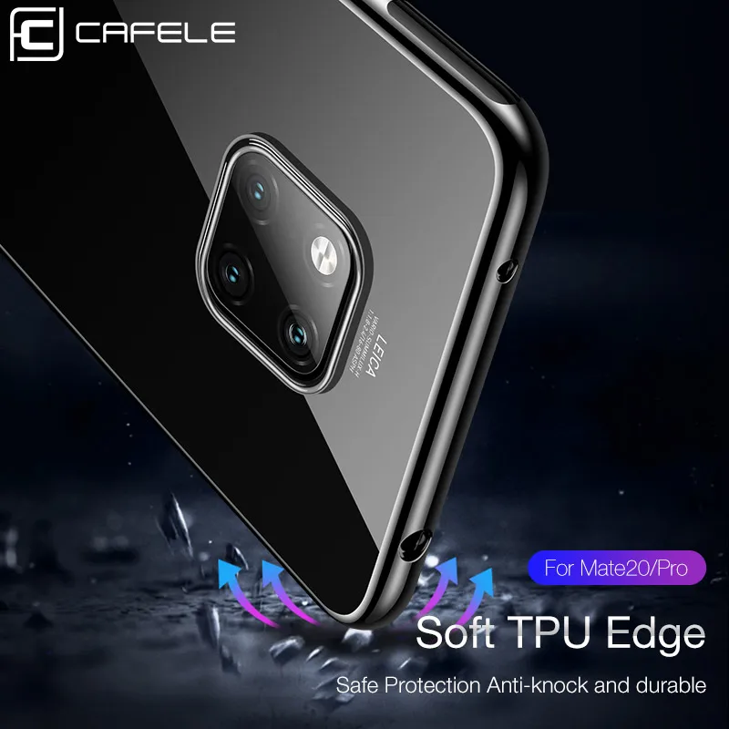 Cafele новейший чехол с покрытием для Huawei Mate 20 Pro X мягкий Ультратонкий силиконовый