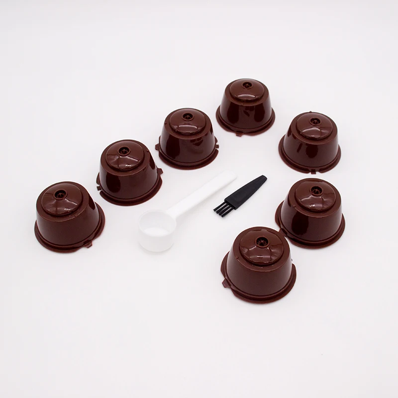 7 шт. многоразовые капсулы Nespresso для Nescafe Dolce Gusto многоразового пользования Кофе