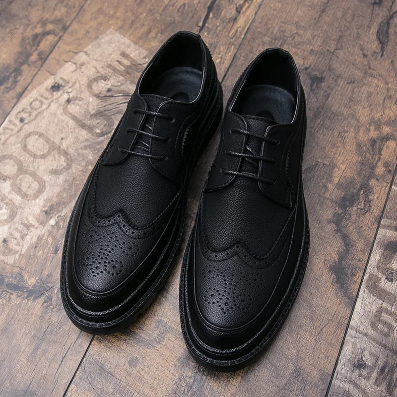 

Zapatillas Hombre Mens Shoes Formal Casual Man Men 2020 Moccasins For Winter Men's Leather Male Sapato Masculino Brogue Shoe