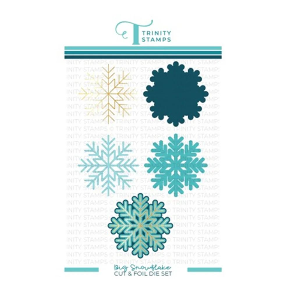 

Hot Sale Snowflake New Metal Cutting Dies Scrapbook Diary Decoration Embossing Template Diy Greeting Card Handmade 2021