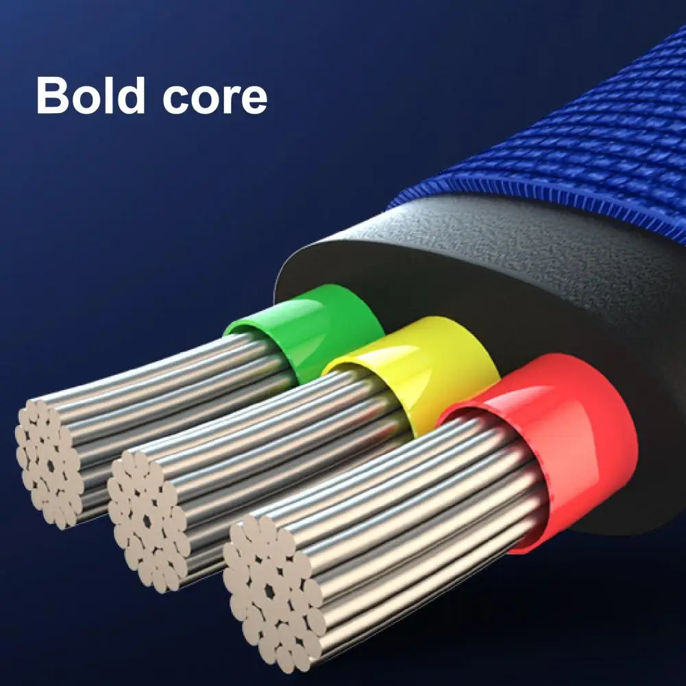 

3A PD Braided Nylon USB Type-C Super Fast Charging Data Cable for Android Phone