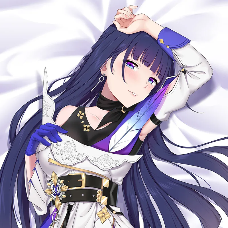 Cirno's Store-funda de almohada Original benghuai xueyuan, chica sexy Raiden Mei, honkai impact 3rd c98 Dakimakura-4