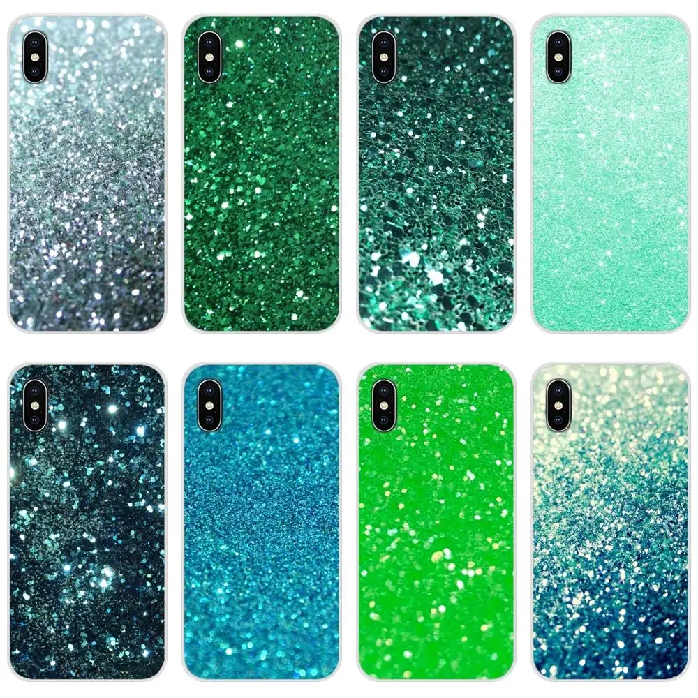 Чехол для мобильного телефона Aqua серебристый зеленый мятный блестящий чехол Samsung