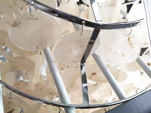 Подвесные светильники из натурального морского камня освещение для ресторана