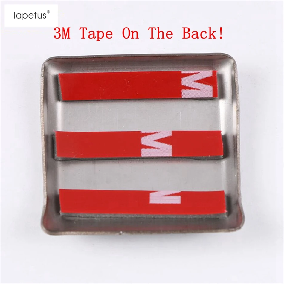 

Lapetus Stainless Steel Interior Refit Kit For Toyota Camry 2018 - 2021 Side Door Speaker / Dashboard Panel Frame Cover Trim