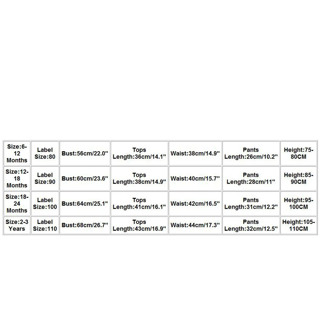 Комплект одежды для новорожденных мальчиков и девочек мультяшный топ с коротким