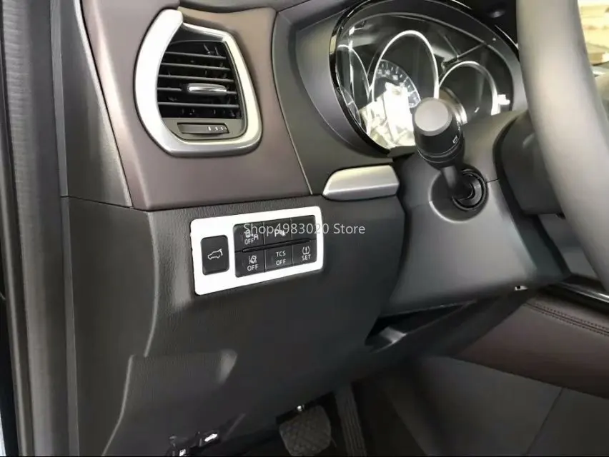 1 шт. Матовый хромированный светильник для салона регулировка крышки кнопки