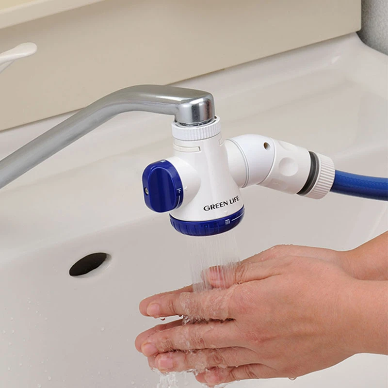 

Двухцелевые мужские солнцезащитные очки мужской женский разъем для подключения к краю с душ 2 Way Тип кран клапана садовый шланг разъем кран ...