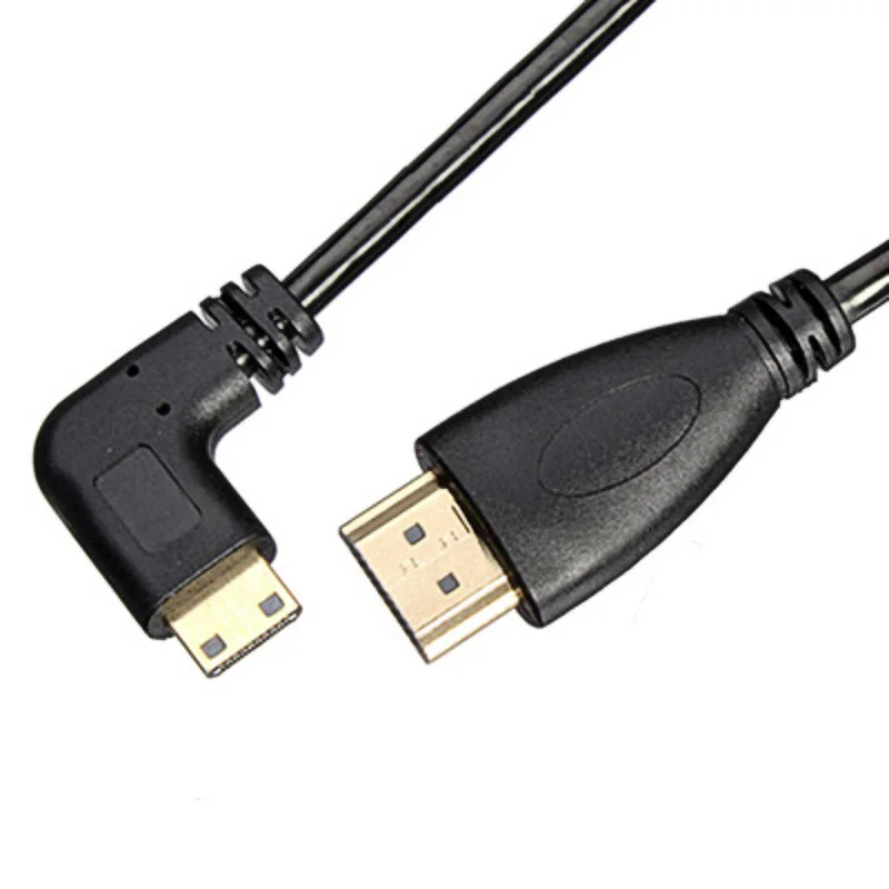 Новый пружинный удлинитель Micro HDMI с углом 90 градусов портативный прочный для