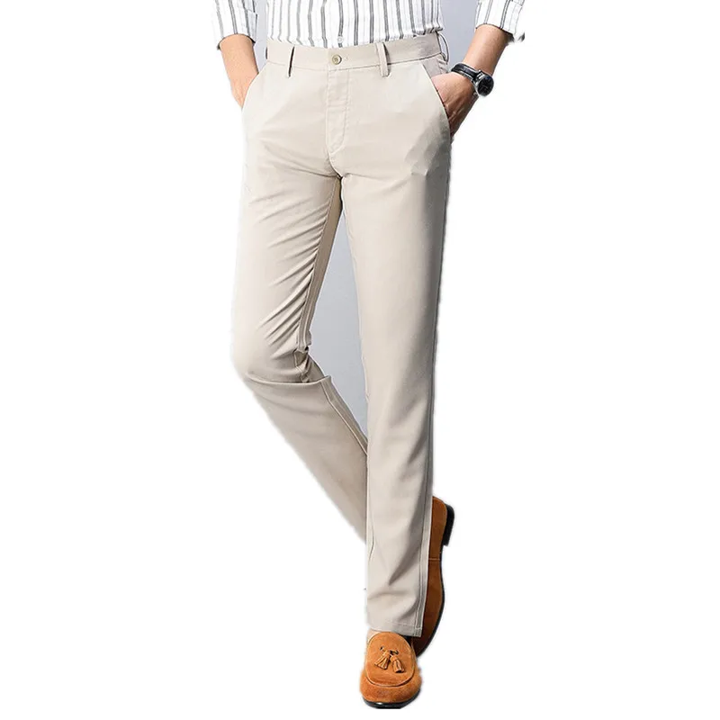 

Men's pants New Casual Dress Pants For Men Slim Men Dress Pants Mens Dress Pants Skinny Casual Trousers men's suit trousers