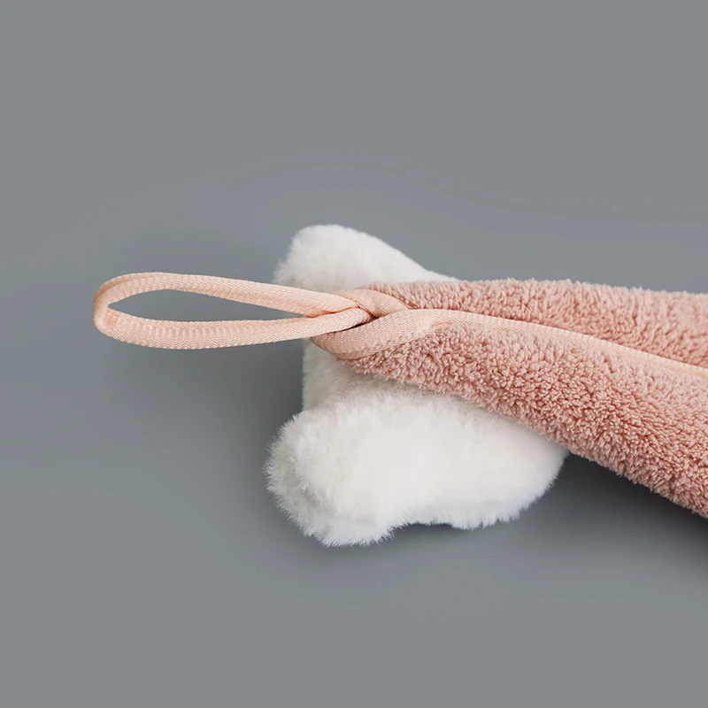 Утолщенное полотенце с милым мультяшным Кроликом Кухонное подвесное из