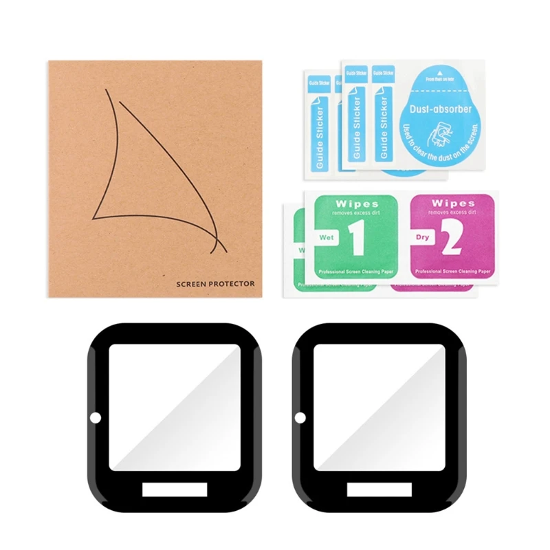 

2 шт., защитная пленка для экрана смарт-часов-Garmin Benz SQ / SQ Music D08A