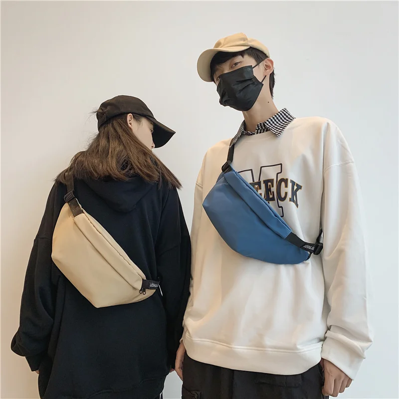 

Men and Women Couple Chest Bags Outdoor Shoulder Crossbody Bag Designer Handbag and Purse Casual Banana Waist Bag Lady Funny Bag