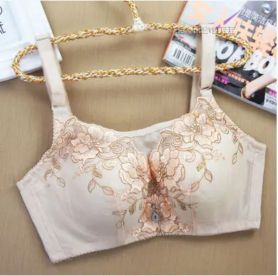 Женский бюстгальтер большого размера 36B 44E меньше дизайнерское нижнее белье с