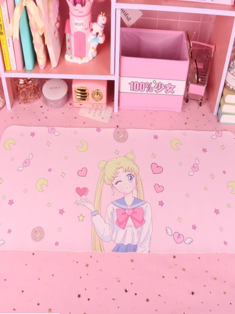 Аниме карта Captor Sakura Sailor Moon ноутбук компьютерный коврик для мыши фигурка