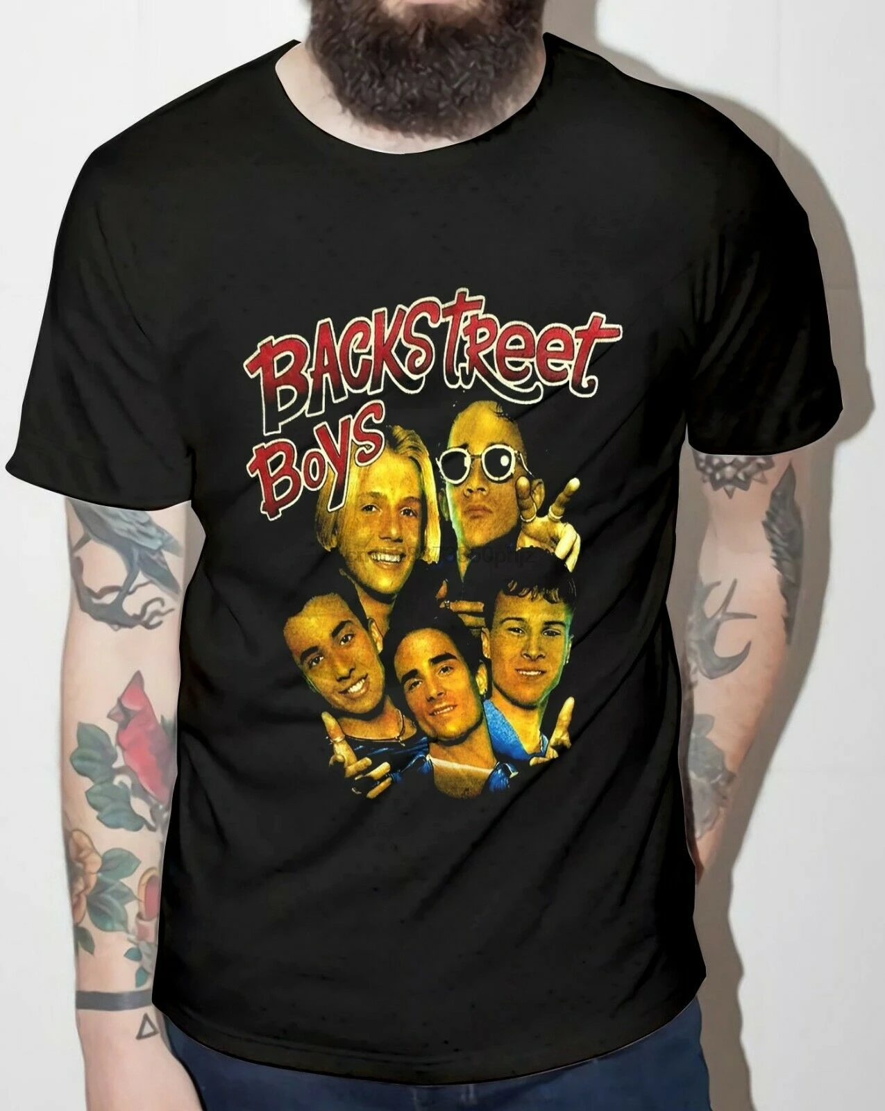 

S To 3XL T Shirt for Plus Size Street Wear O-Neck Unisex Casual Tee Backstreet Boys T-Shirt Men Boy Short Sleeve Cool Tees