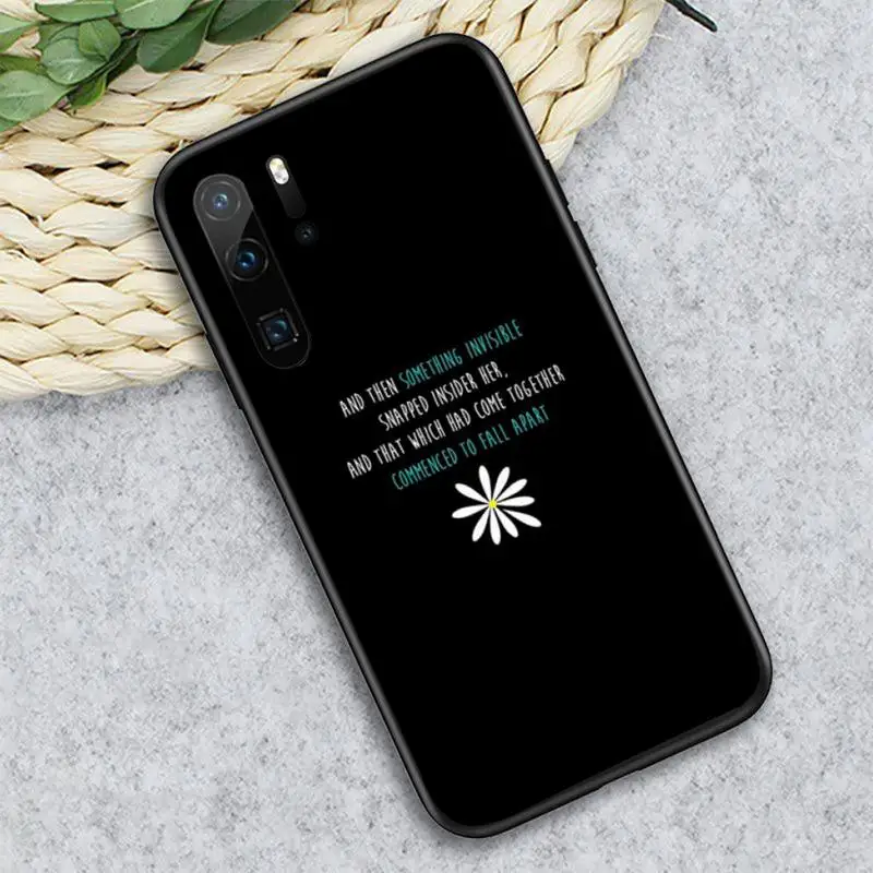 

looking for alaska daisy flower pattern Phone Case For Huawei honor Mate P 10 20 30 40 i 9 8 pro x Lite smart 2019 nova 5t