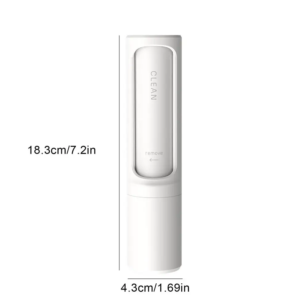 

Portable Efficient Hair Removal Lint Sticking Roller Brush Reusable Pet Hair Remover Brush Cat Dog Cleaner Tool