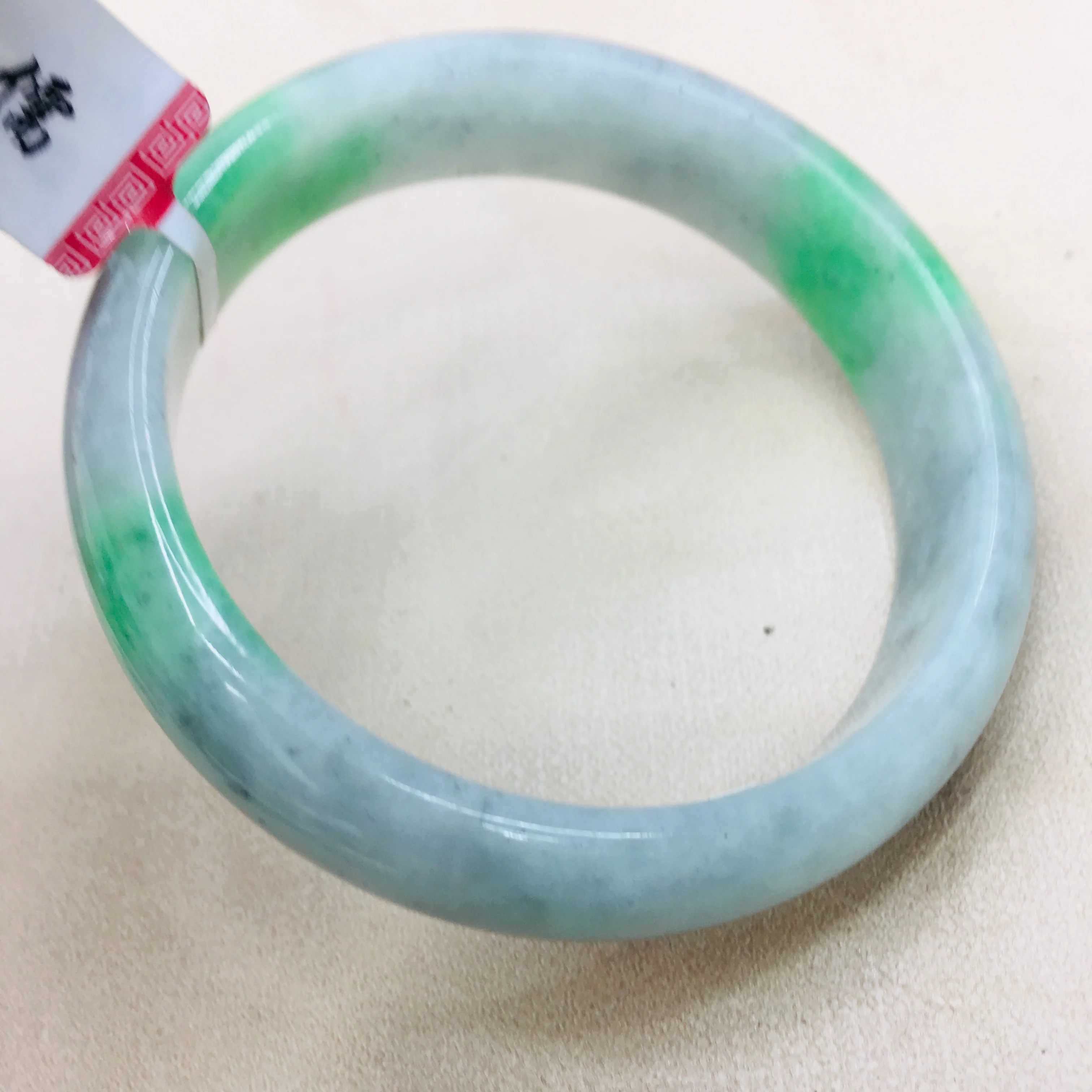 Браслет из натурального жадеита Zheru двухцветный женский браслет светло