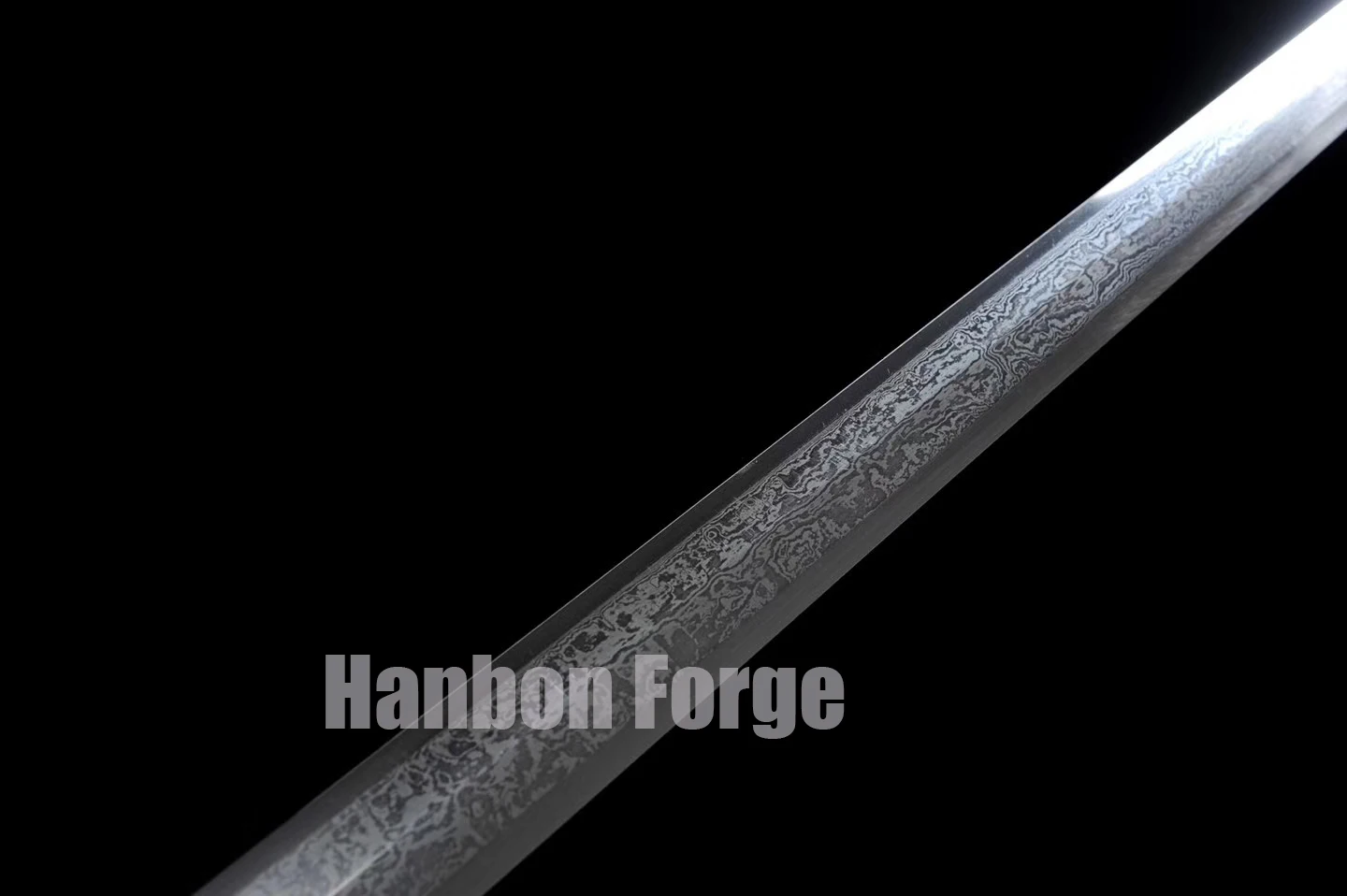 

Handmade Jian Chinese Sword Folded Steel Carved Dragon Brass Fittings