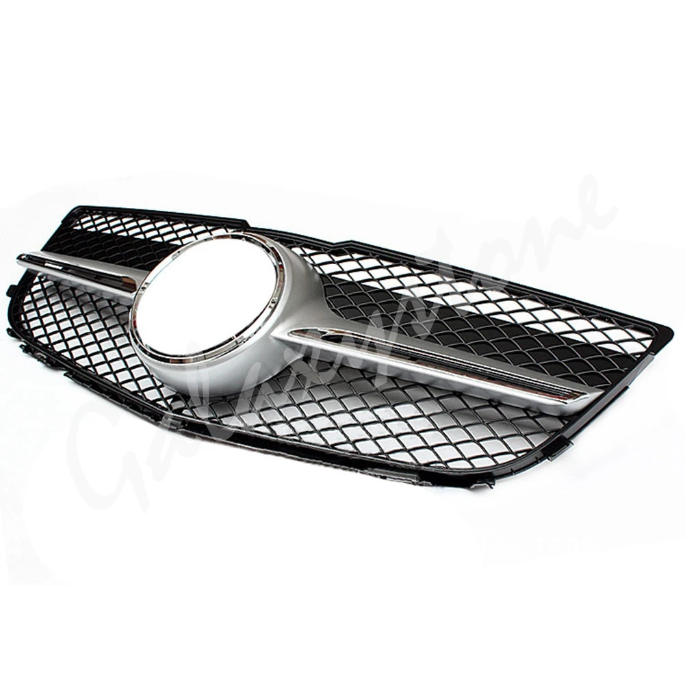 Передняя решетка бампера для Mercedes Benz GLK Class X204 GLK250 GLK300 GLK350 2013 2014 2015 AMG Black Chrome |