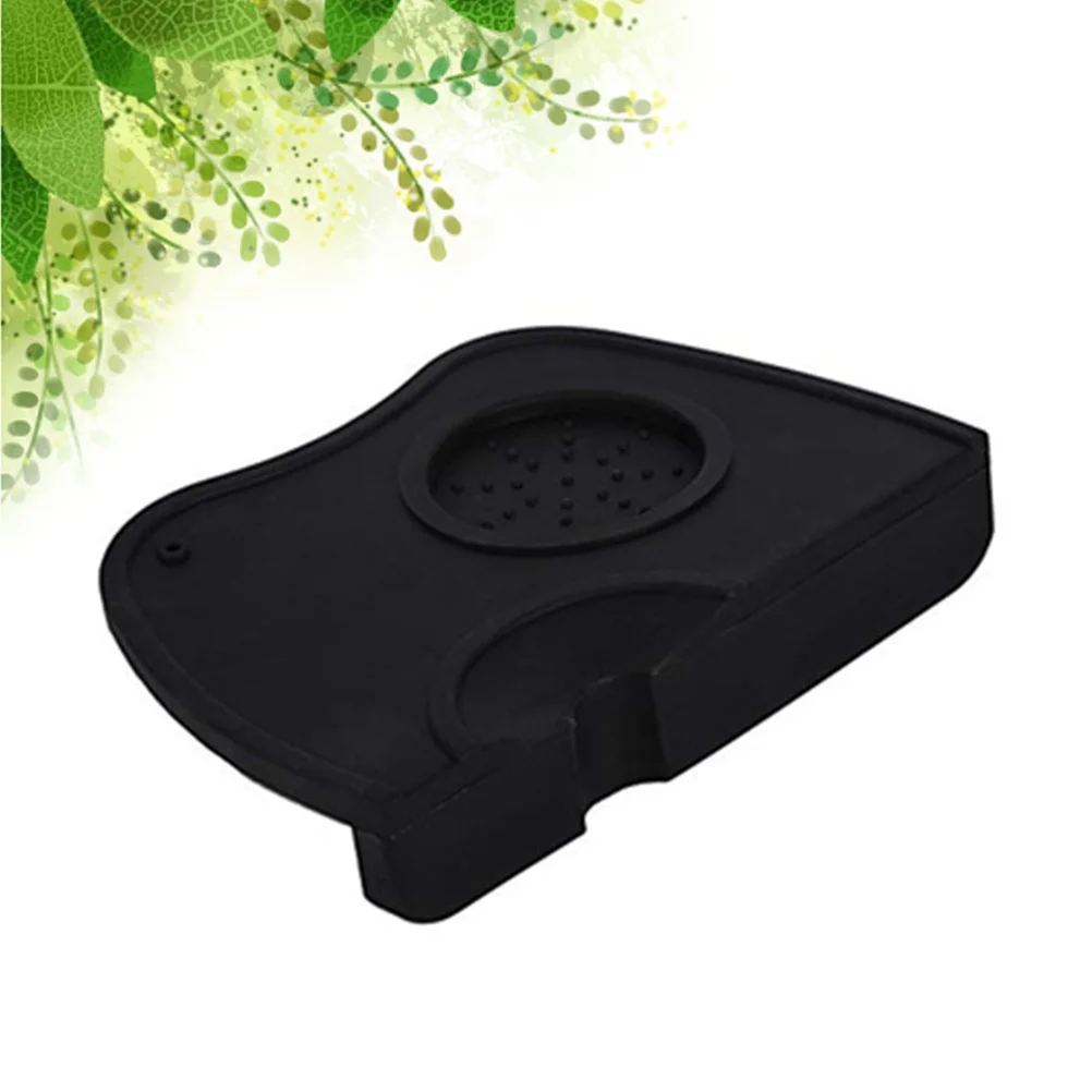 

Tamper Mat Coffee Silicone Mat Expresso Coffee Tamper Station Anti-Slip Mat (Size Black)