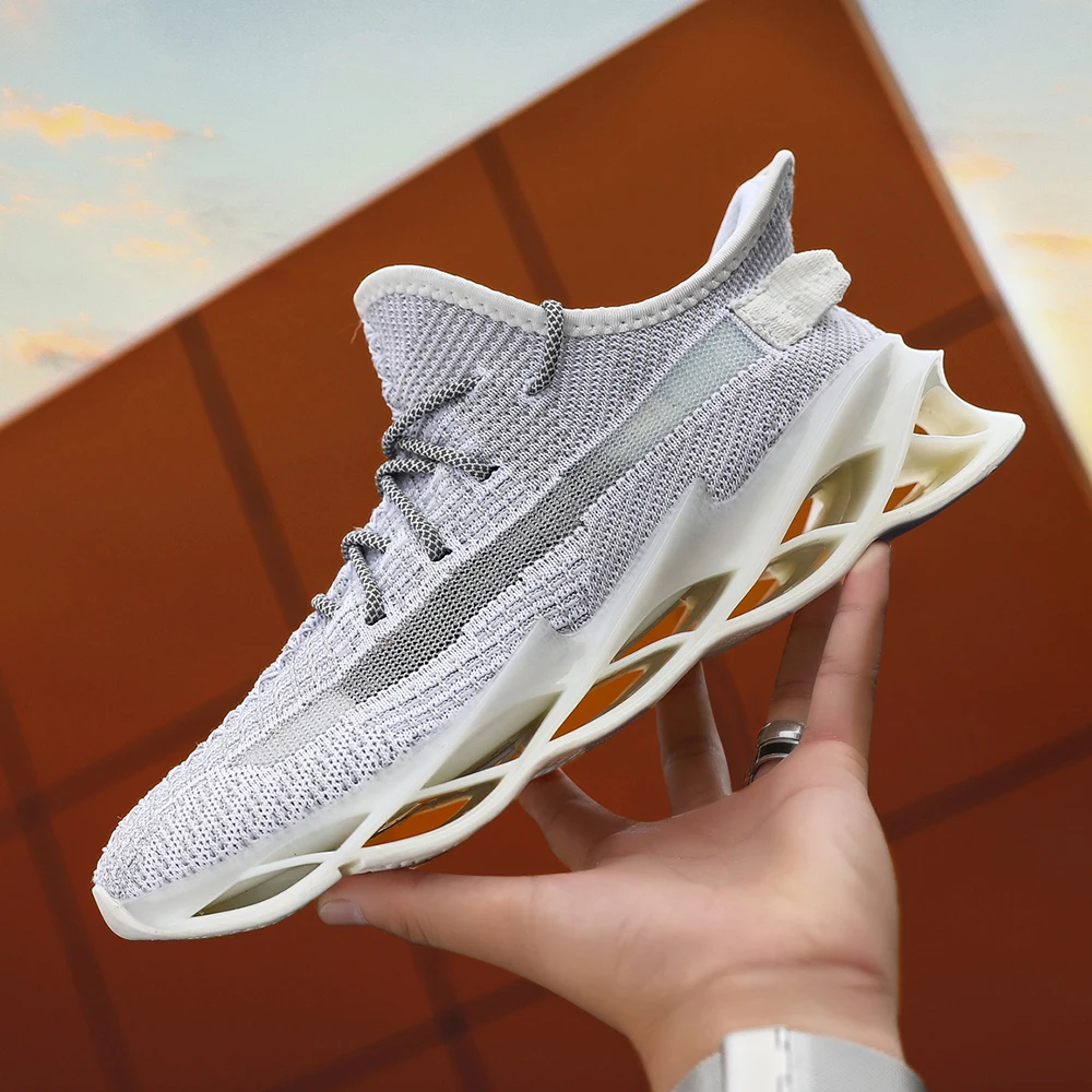 

Hot Sale New Fashion Outdoor Men Casual Shoes Adult Comfortable Mens Sneakers 2019 Breathable Lightweight Man Walking Trainers