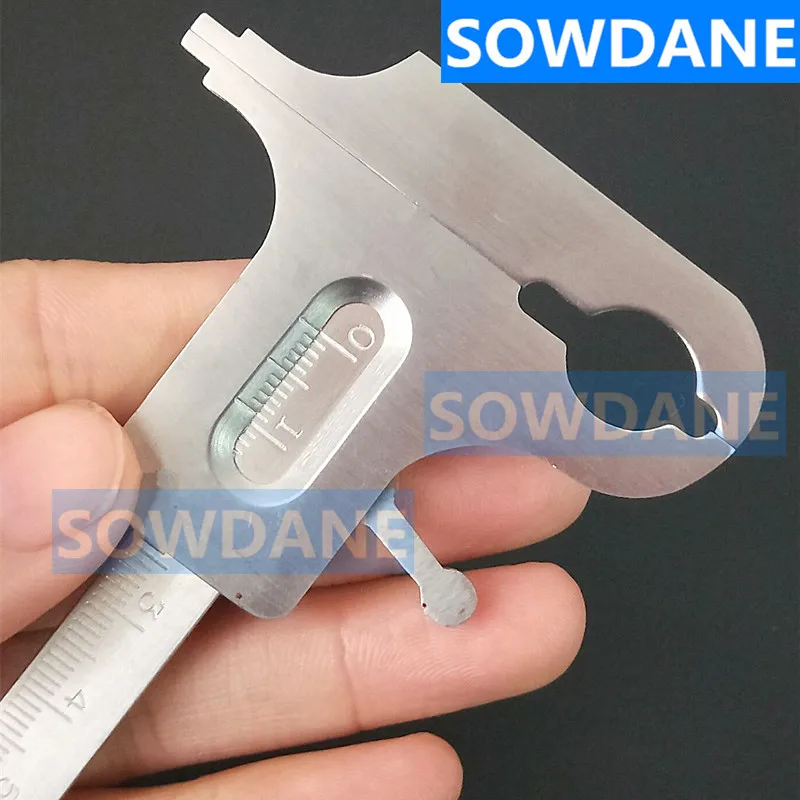 Линейка Стоматологическая Ортодонтическая вертикальная измерительная линейка