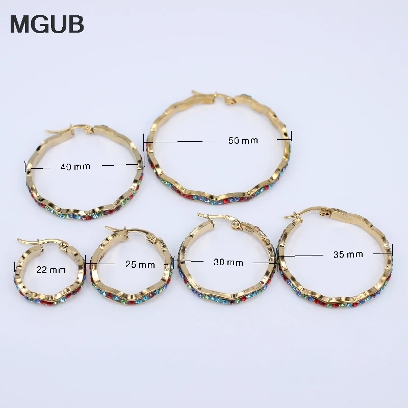 Оптовая продажа классические 2 цвета на выбор популярные цветные серьги кольца