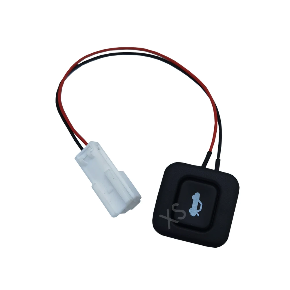 Задний багажник Кнопка открытия дверей переключатель-углеродное волокно Задняя