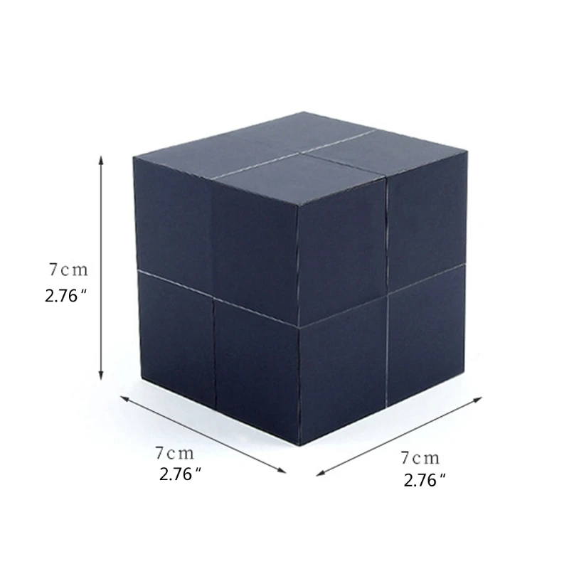 

Magical Shape Changeable Jewelry Box Ring Proposal Rotating Cube Earring Surprise Box for Proposal Engagement Wedding