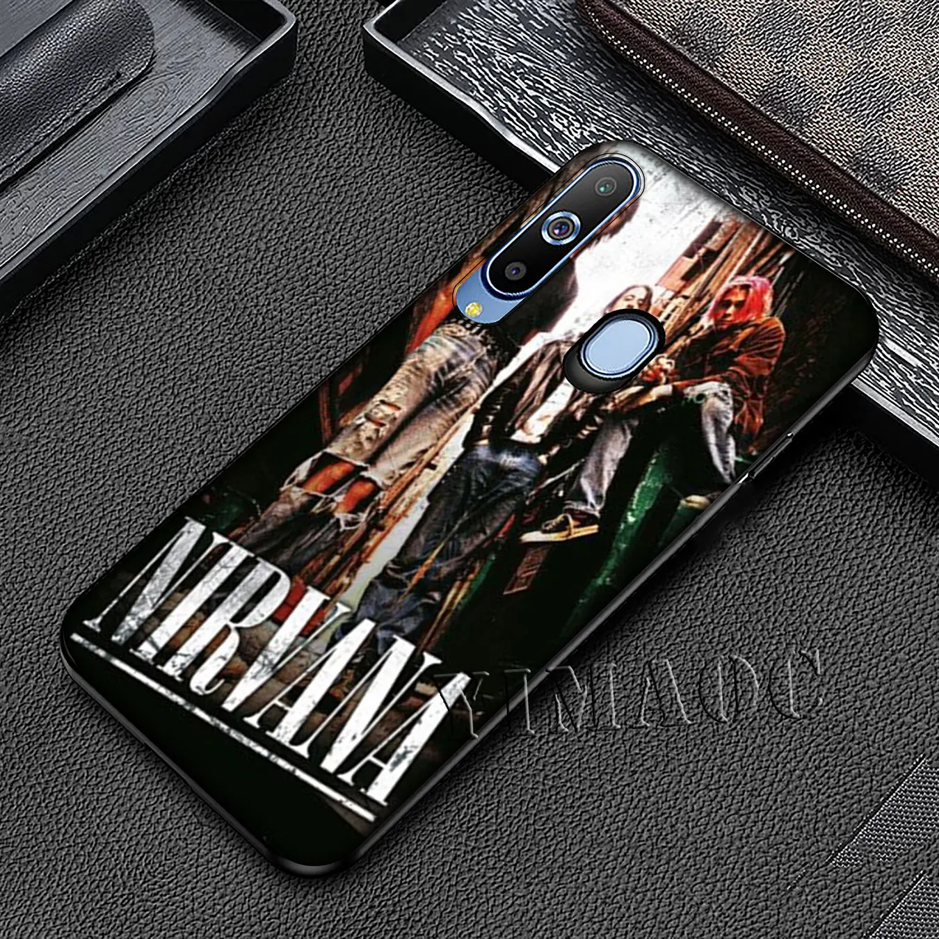 YIMAOC Nirvana Kurt Cobain Soft TPU Silicone Case for Samsung Galaxy A51 A71 A81 A91 A41 A21 A11 A01 M10 M20 M30 M40 | Мобильные