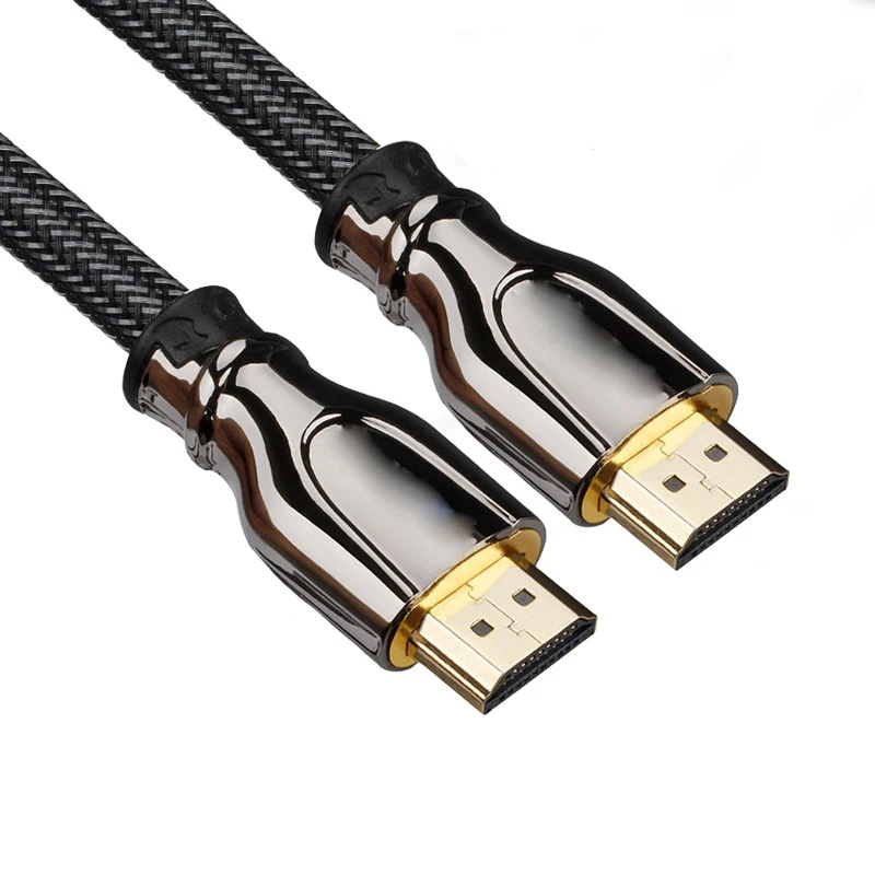 Кабель совместимый с HDMI версии 2 0 позолоченной вилкой Ethernet 24K Поддержка 3D 4k 60FPS