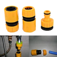 3pcs 12 hose water quick connector pipe fitting set quick garden watering hose extend connector accessories adaptor new