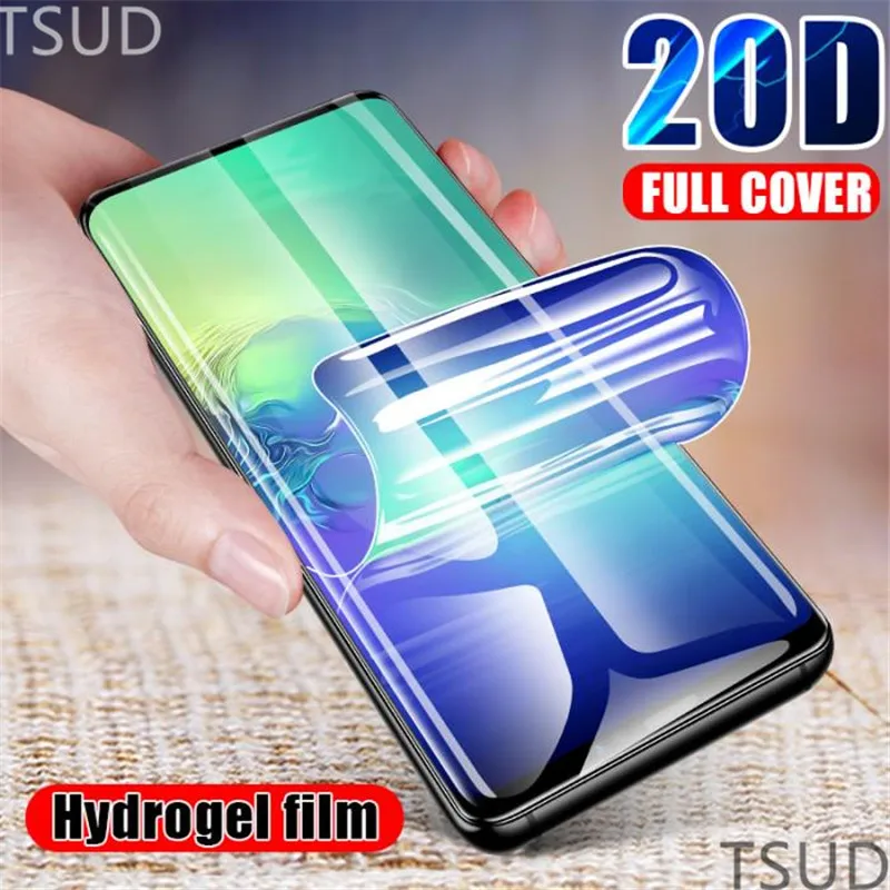 20D полная Гидрогелевая пленка для One Plus 7 Pro 3 5 5T 6 6T Ультра тонкая защитная экранная