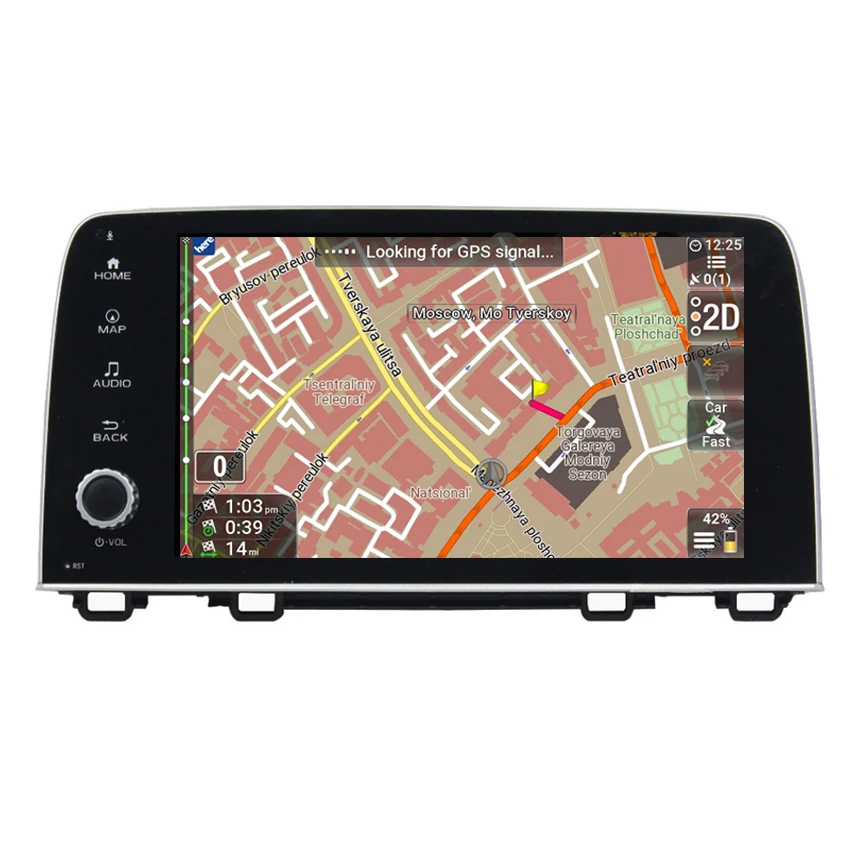 Автомагнитола для Honda CRV 2017 мультимедийный плеер на Android 4 Гб ОЗУ GPS сенсорный экран